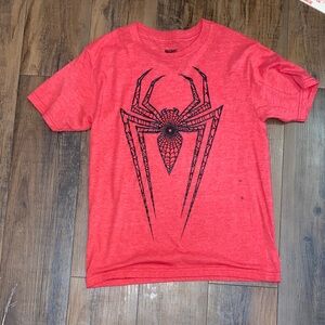 Marvel Red T-Shirt with Black Logo Print